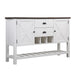 2 Drawer Server - Brown