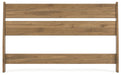 Deanlow - Full Panel Headboard - Honey