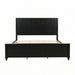 Fluted Platform Bed Frame, No Box Spring Needed