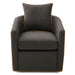 Swivel Accent Chair, Rotating Base, For Living Room