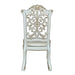 Vendome - 48" Side Chair (Set of 2) - Synthetic Leather & Antique Pearl