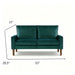 Upholstered Loveseat Sofa, 2 Seater Couch For Living Room Apartment