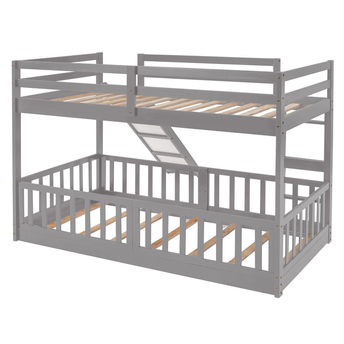 Functional Bunk Bed & Convertible Ladder And Slide