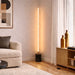 Prism - LED Floor Lamp With On / Off Switch Base - Gold / Marble