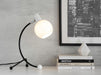 Eileen - Contemporary Task Lamp - Black / White