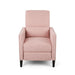 Kiersten - Contemporary Fabric Pushback Recliner