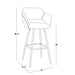 Margarite - Contemporary Barstool (Set of 2)