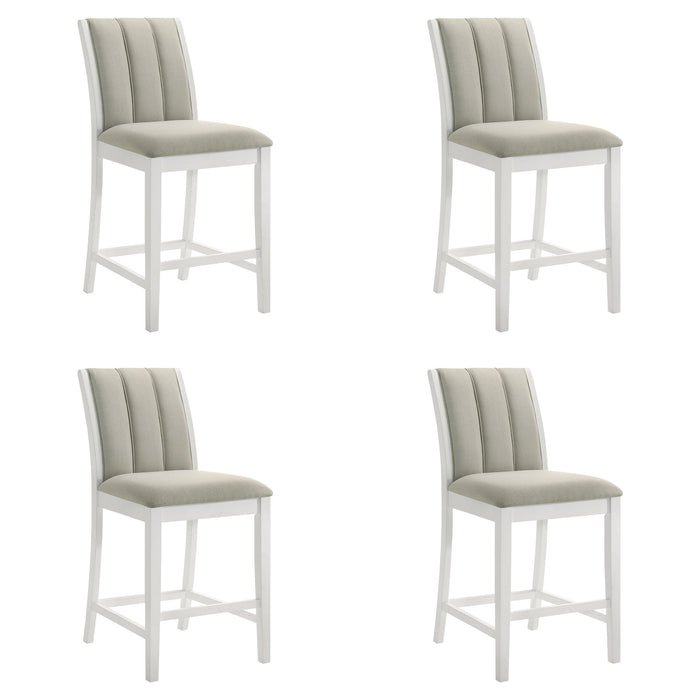 Nolan - 30" Bar Height Rubberwood Barstool