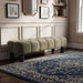 Luxury Upholstered Bench Ottoman