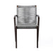 Nabila - Outdoor Wood And Rope Dining Chairs (Set of 2)