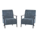 Modern Lounge Chair With Upholstery