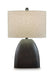 Sethmore - Terracotta Table Lamp - Antique Black