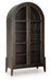 Benhall - Accent Cabinet - Dark Brown