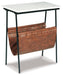 Etanbury - Accent Table - Brown / Black / White