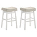 Lenon - Modern Farmhouse Wood Bar Height Kitchen Bar Stool