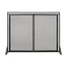 Samantha - Iron Fireplace Screen 2 Door Design