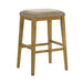 Jane - Contemporary Transitional Wood Bar Height Kitchen Bar Stool