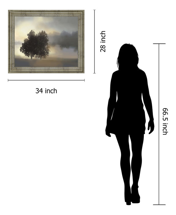 Tranquil Dawn - 28" x 34" Framed Wall Art