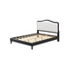 Platform Bed With Upholstered Headboard