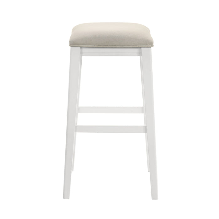 Jane Wood Bar Height Kitchen Bar Stool - Thumbnail 4