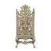 Danae - Arm Chair (Set of 2) - Synthetic Leather , Champagne & Gold