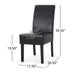 Contemporary Dining Chair With Rubberwood Legs (Set of 2)