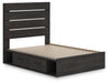 Hollivern - Panel Storage Bed