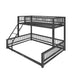Bunk Bed With Ladder And Safety Guardrails