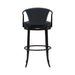Otis - Upholstered Swivel Bar Height Barstool