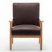 Wide Classic Mid-Century Modern Arm Chair