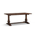 Whitmore - Trestle Dining Table - Dark Brown
