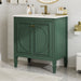 Bathroom Vanity With Sink With 2 Doors And Adjustable Shelf