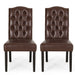 Harriet - Tufted Dining Chair With Button Tufting And Diamond Stitching