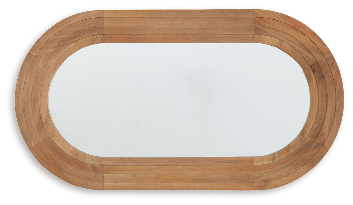 Daverly - Brown - Accent Mirror Sacramento Furniture Store Furniture store in Sacramento