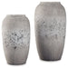 Dimitra - Vase Set (Set of 2) - Brown / Cream