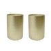 Modern Round Accent Table With Hammered Surface