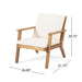 Avacyn - Outdoor Acacia Wood 4 Seater Chat Set With Cushions
