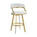 Saturn - Bar Height Bar Stool - Gold