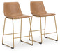 Ciabori - Tall Upholstered Barstool (Set of 2)
