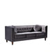 Chesterfield Sofa With Square Arms For Living Room