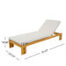 Outdoor Chaise Lounge Set & Side Table, 5 Position Adjustable Patio Recliner