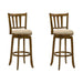 Wren - Modern Farmhouse Swivel Wood Bar Height Kitchen Bar Stool