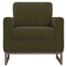 Accent Chair With Track Arm Design