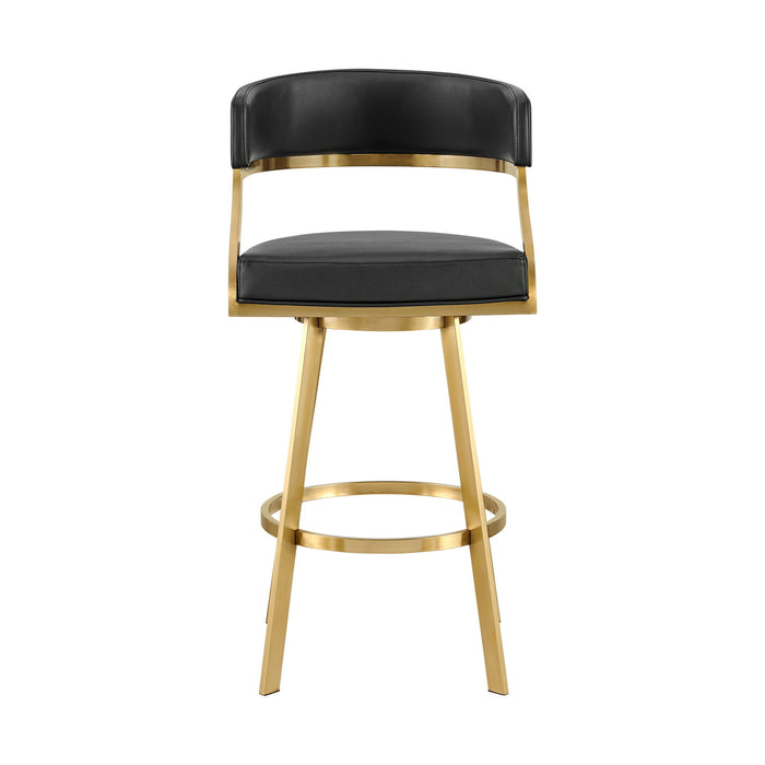 Saturn - Bar Height Bar Stool - Gold