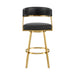 Saturn - Bar Height Bar Stool - Gold