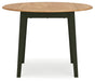 Gesthaven - Round Dining Room Drop Leaf Table Set