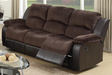 Modern living room furniture set with recliner function