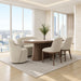 Cocoa - Swivel Barrel Chair With 360° Rotation - Ivory