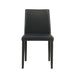 Elyza - Full Back Top Grain Leather Upholstered Wood Dining Chairs (Set of 2)