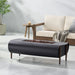Vernon - Rectangle Fire Pit 50, 000 Btu - Dark Gray